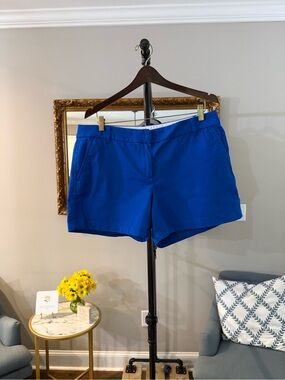 J. Crew Bright Blue Women's Bermuda Shorts